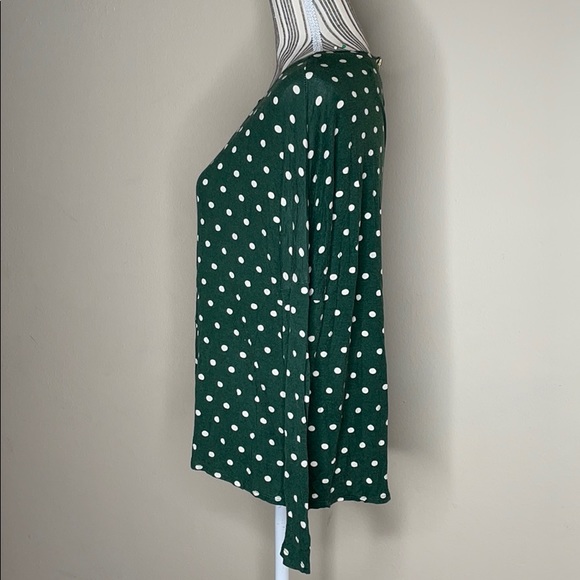 Zara Basic Special Edition Polka Dot Top M - Picture 5 of 14